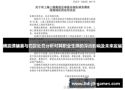 魏震遭禁赛与罚款处罚分析对其职业生涯的深远影响及未来发展