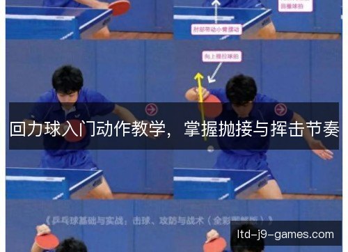 回力球入门动作教学，掌握抛接与挥击节奏